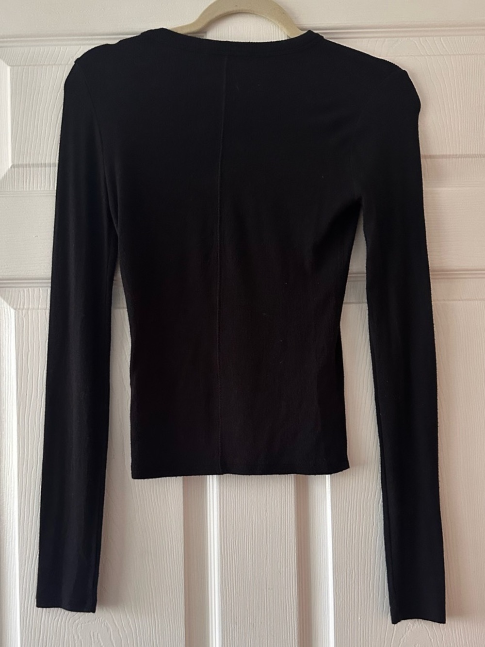 Frame
Rib Button Crewneck Tee - Picture 7 of 10